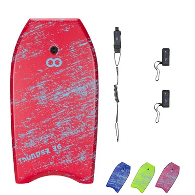 36 ιντσών Surfing Bodyboard με λουρί και πτερύγια φτιαγμένα από EPS PP PE αφρό HDPE